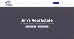 Desktop Screenshot of jimsrealestate.com.au